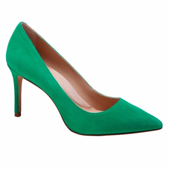 Banana Republic Green Madison 12Hour Pumps - Picture 1 of 4
